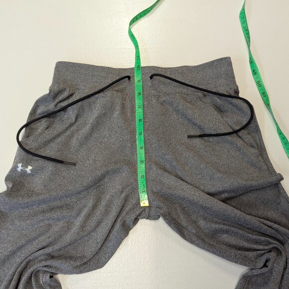Under Armour Size XS Charcoal Gray Cropped Knit Pants - Picture 5 of 15